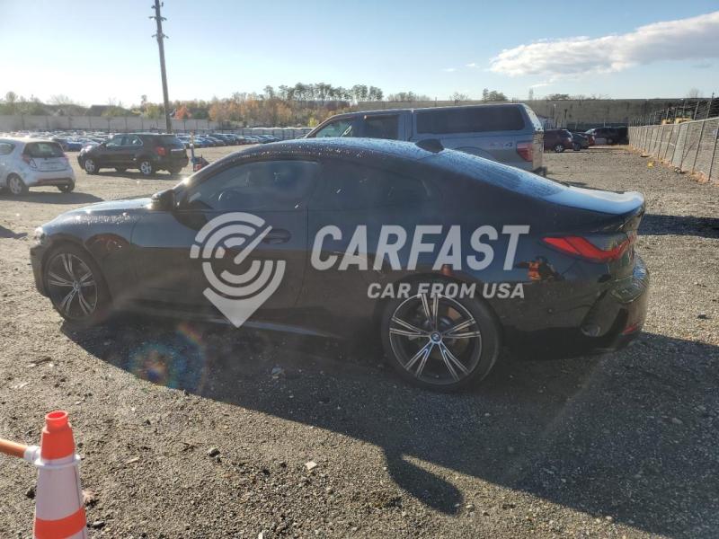 2021 BMW 430xi 2.0 BLACK Lot 81614644 Vin WBA73AP05MCF38926