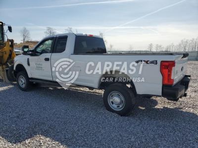 2018 Ford F250 super 6.2 WHITE Lot 48038845 Vin 1FT7X2B65JEC00772