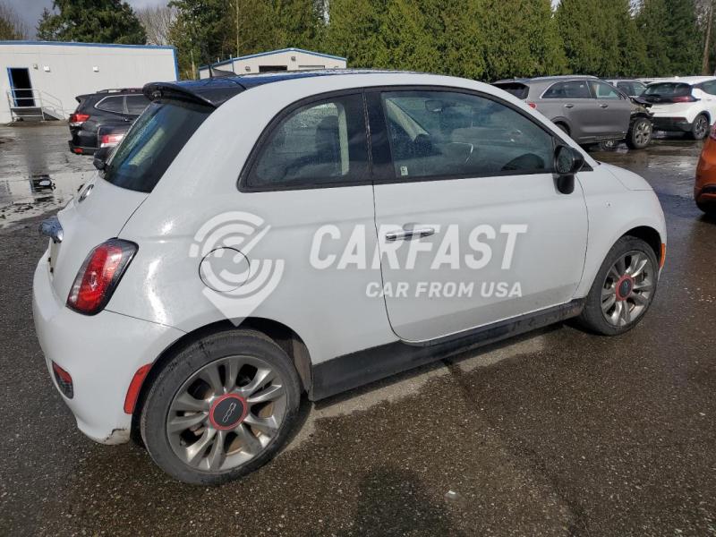 2017 Fiat 500 pop 1.4 GRAY Lot 49505325 Vin 3C3CFFKR5HT588362