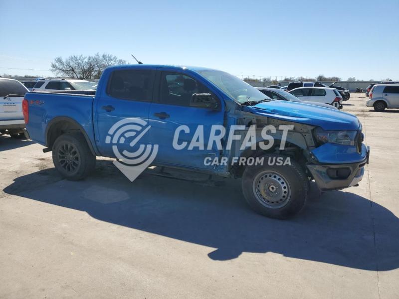 2021 Ford Ranger xl 2.3 BLUE Lot 47980525 Vin 1FTER4EH6MLD81049