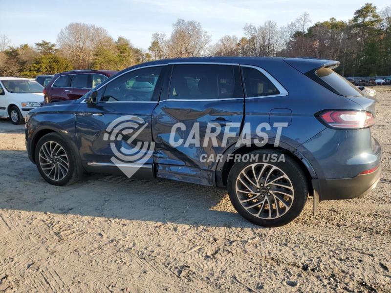 2019 Lincoln NAUTILUS S 2.0 BLUE Lot 48367105 Vin 2LMPJ8K96KBL60848