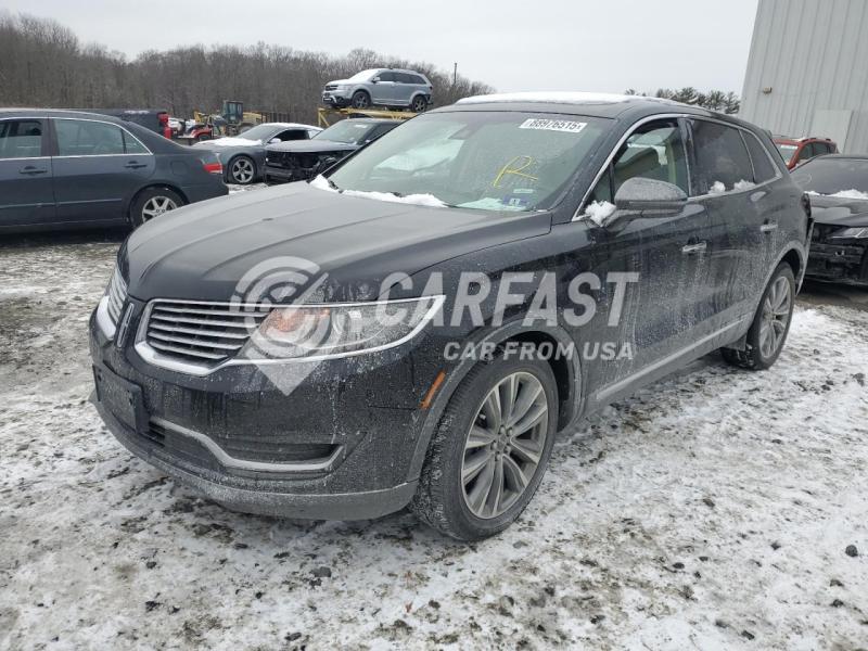 2017 Lincoln Mkx reserv 2.7 BLACK Lot 88976515 Vin 2LMPJ8LP8HBL38159