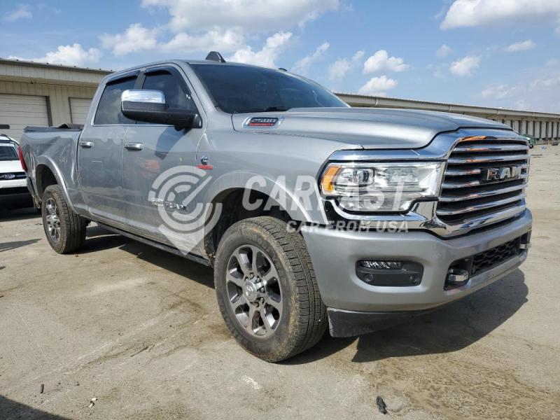 2022 Ram 2500 longh 6.7 SILVER Lot 49087515 Vin 3C6UR5GL8NG143082