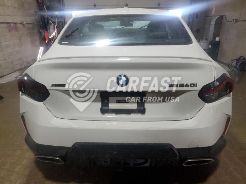 2024 BMW M240XI 3.0 WHITE Lot 48104265 Vin 3MW53CM02R8E63086