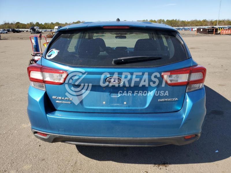 2018 Subaru Impreza 2.0 BLUE Lot 48374415 Vin 4S3GTAA68J3707457