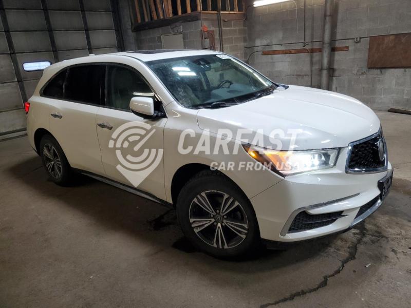 2017 Acura Mdx 3.5 CREAM Lot 44217105 Vin 5FRYD4H31HB008763