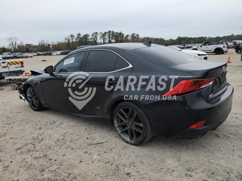 2018 Lexus Is 300 2.0 BLACK Lot 89225015 Vin JTHBA1D24J5077366