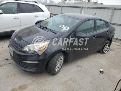 2017 Kia Rio lx 1.6 BLACK Lot 82432114 Vin KNADM4A35H6099443