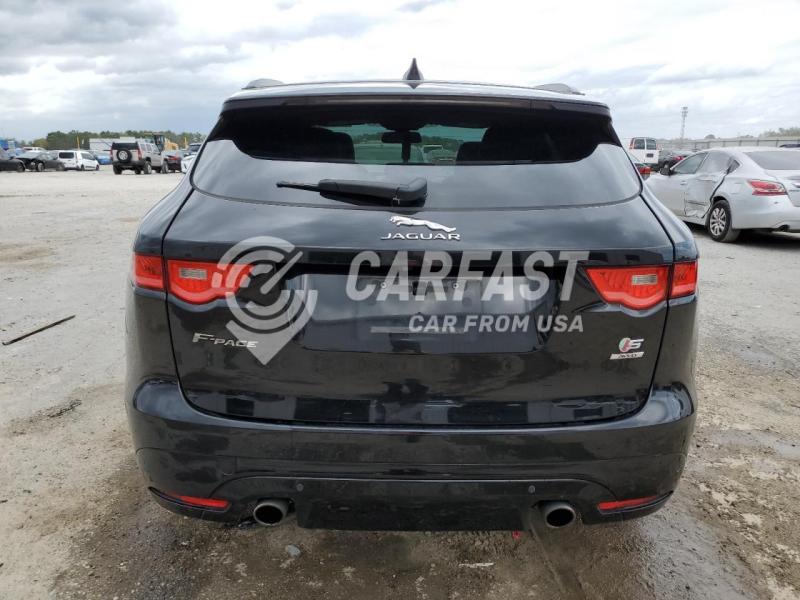 2017 Jaguar F-pace s 3.0 BLACK Lot 49607675 Vin SADCM2BV7HA881909