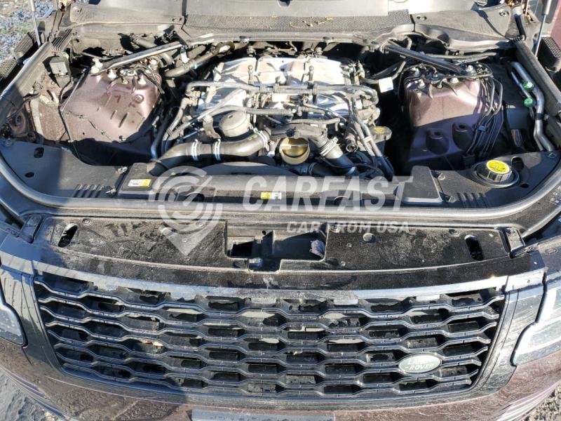 2018 Land rover Range rove 3.0 MAROON Lot 51915155 Vin SALGS2SV2JA385353