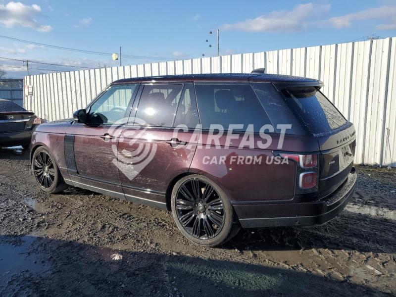 2018 Land rover Range rove 3.0 MAROON Lot 51915155 Vin SALGS2SV2JA385353