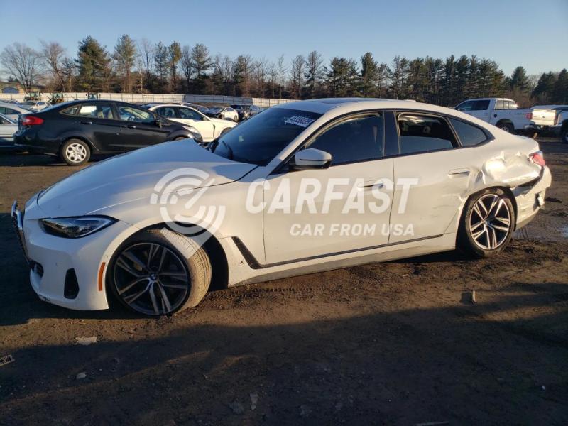 2023 BMW 430xi gran 2.0 WHITE Lot 45356035 Vin WBA73AV06PFM99802