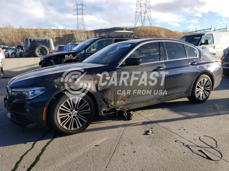 2019 BMW 530xe 2.0 BLUE Lot 86629234 Vin WBAJB1C58KB376073