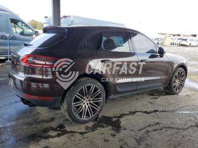 WP1AB2A59HLB13667 2017 Porsche Macan s 3.0 S BURGUNDY