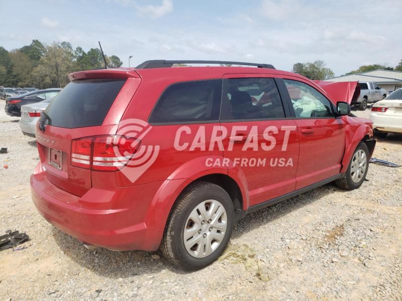 3C4PDCAB7LT270838 2020 Dodge Journey se 2.4 SE RED