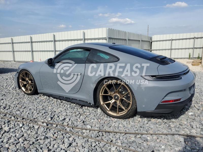 2024 Porsche 911 gt3 4.0 GRAY Lot 51160205 Vin WP0AC2A90RS263286
