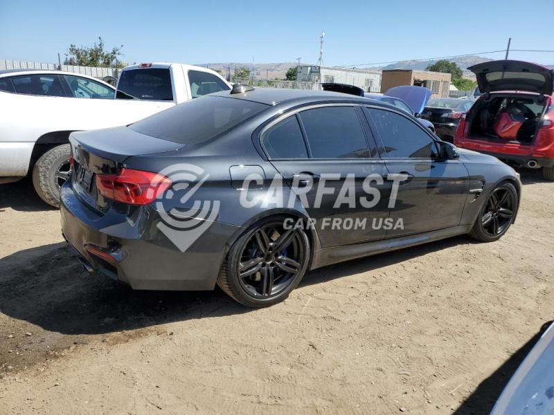 2018 BMW M3 3.0 BLACK Lot 57500235 Vin WBS8M9C50J5K98422