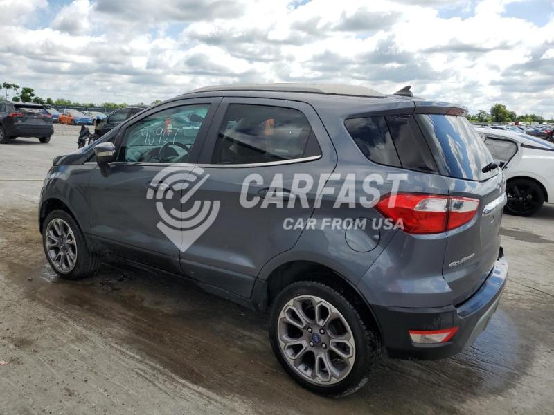 2020 Ford Ecosport t 2.0 TITANIUM CHARCOAL Lot 61915565 Vin MAJ6S3KL6LC335513