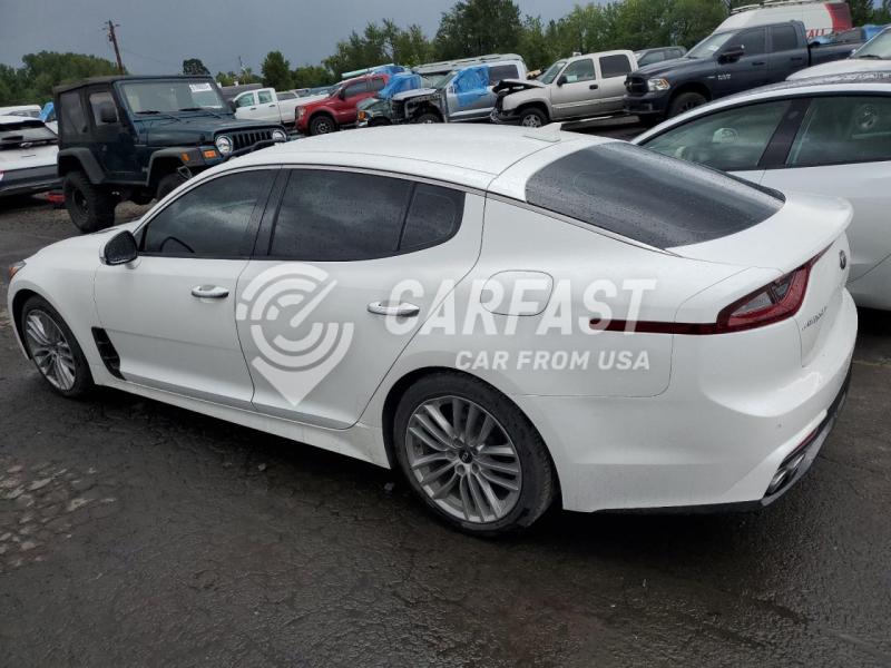 2018 Kia Stinger 2.0 WHITE Lot 62030375 Vin KNAE15LA9J6020196