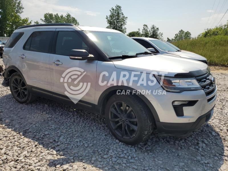 1FM5K8D89JGB16896 2018 Ford Explorer x 3.5 XLT SILVER