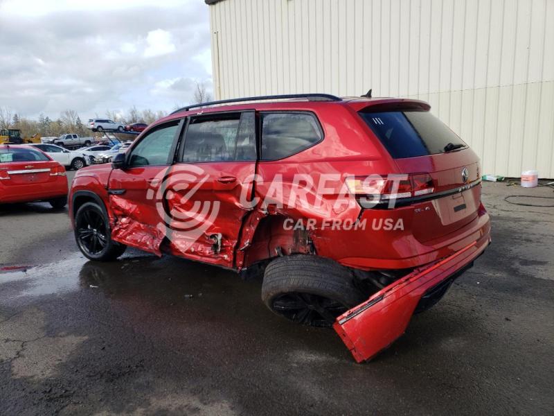 2023 Volkswagen Atlas sel 3.6 SEL R-LINE RED Lot 89160035 Vin 1V2SR2CA4PC511555