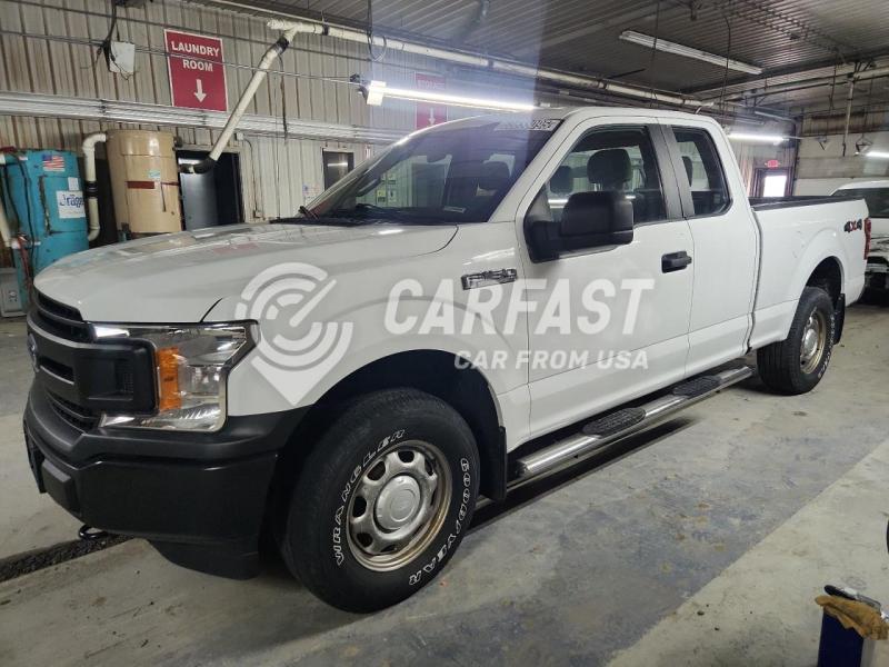 2018 Ford F150 super 5.0 WHITE Lot 60833095 Vin 1FTFX1E57JFD55486