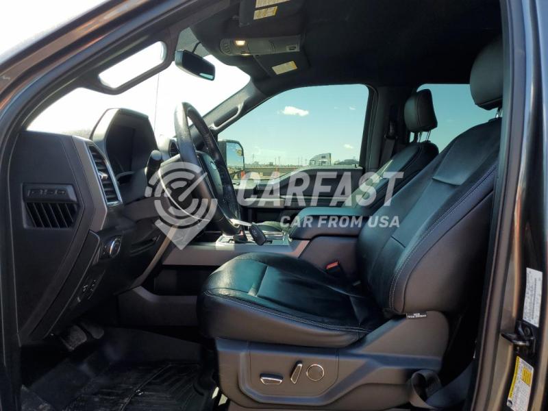 2018 Ford F150 super 3.5 SUPERCREW GRAY Lot 56755945 Vin 1FTEW1EG9JFA17457