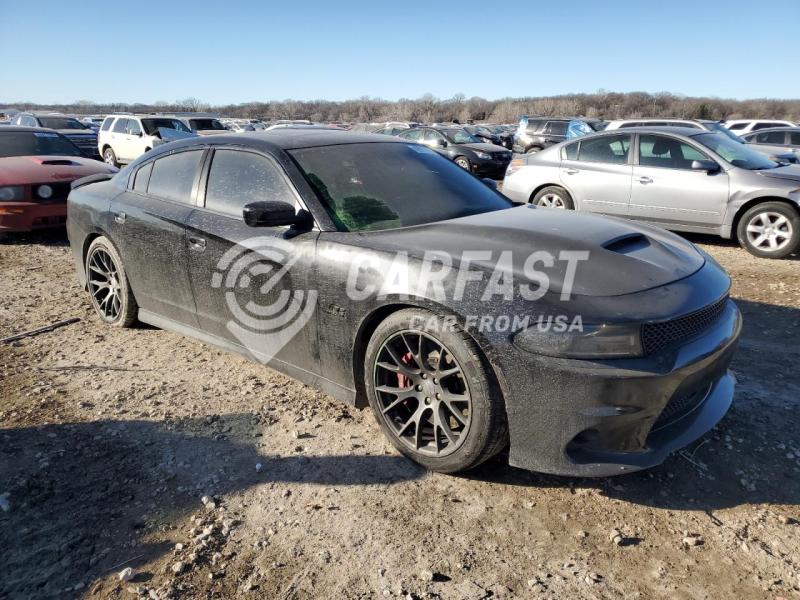 2017 Dodge Charger 6.4 Srt 392 Black Lot 42917575 Vin 2C3CDXEJ5HH504972