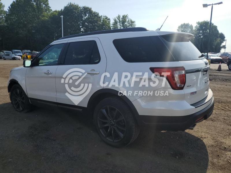 2018 Ford Explorer x 3.5 XLT WHITE Lot 66528855 Vin 1FM5K8D82JGB82674