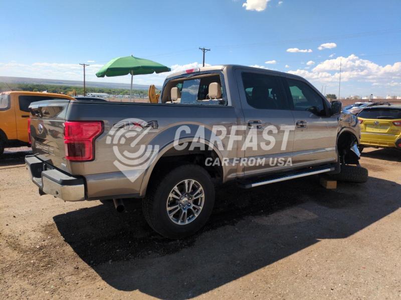 2018 Ford F150 super 3.5 SUPERCREW BROWN Lot 66524305 Vin 1FTEW1EG8JKF57504