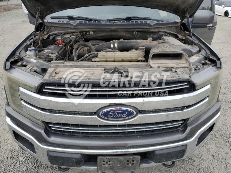 2019 Ford F150 super 3.0 SUPERCREW GRAY Lot 62312555 Vin 1FTFW1E15KFC65125