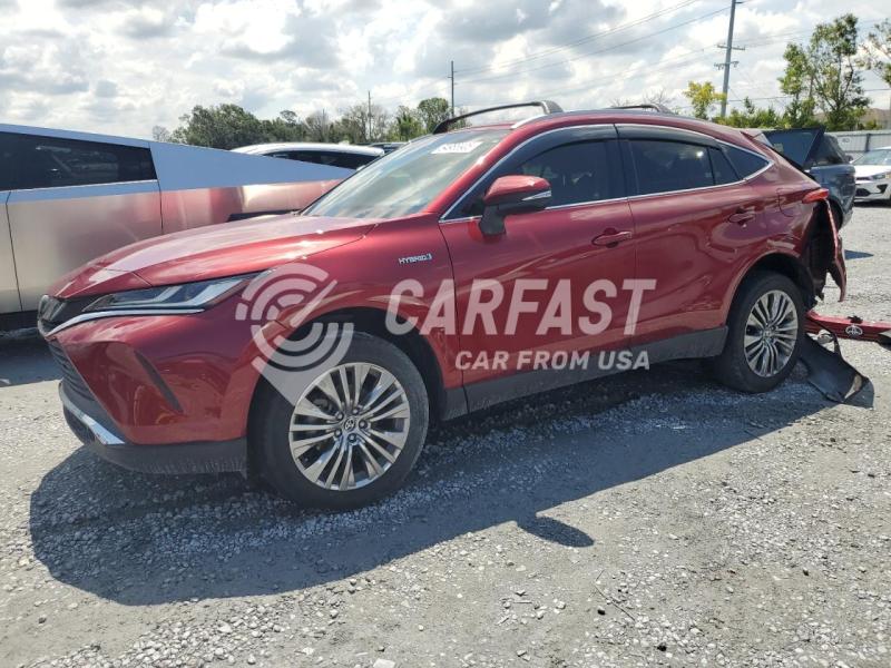 2021 Toyota Venza le 2.5 LE RED Lot 64986905 Vin JTEAAAAH2MJ079985