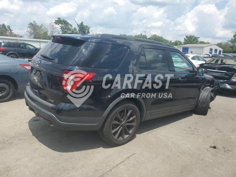 1FM5K8D88JGB83473 2018 Ford Explorer x 3.5 XLT BLACK