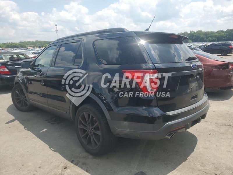 1FM5K8D88JGB83473 2018 Ford Explorer x 3.5 XLT BLACK