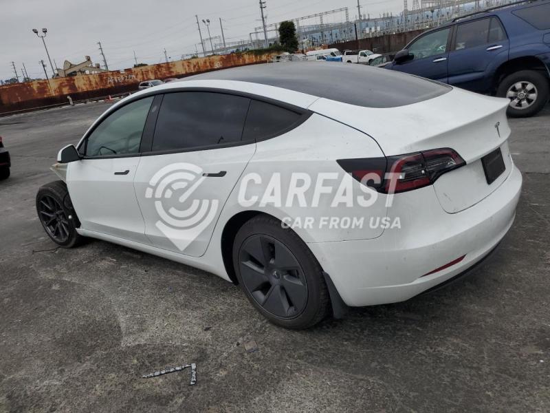 2022 Tesla Model 3 WHITE Lot 68940845 Vin 5YJ3E1EB3NF347314