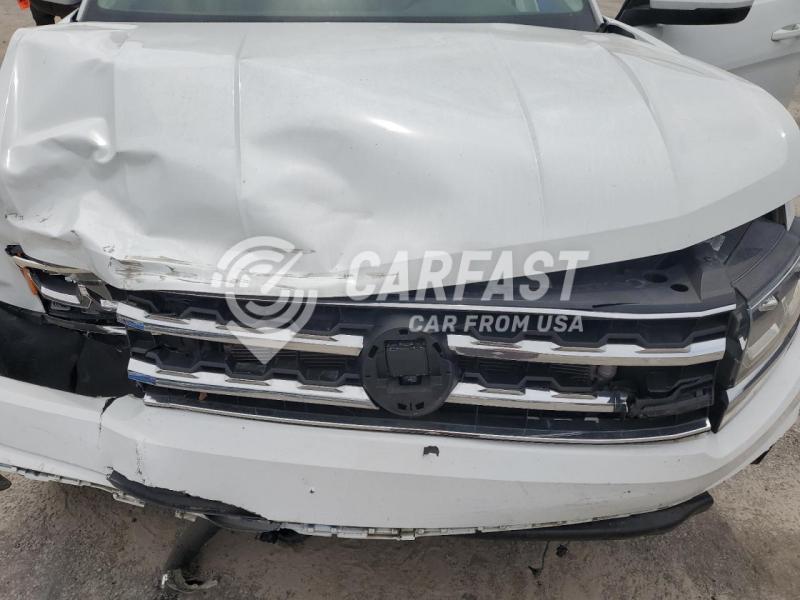 2019 Volkswagen Atlas se 2.0 SE WHITE Lot 69543665 Vin 1V2DP2CA9KC591720