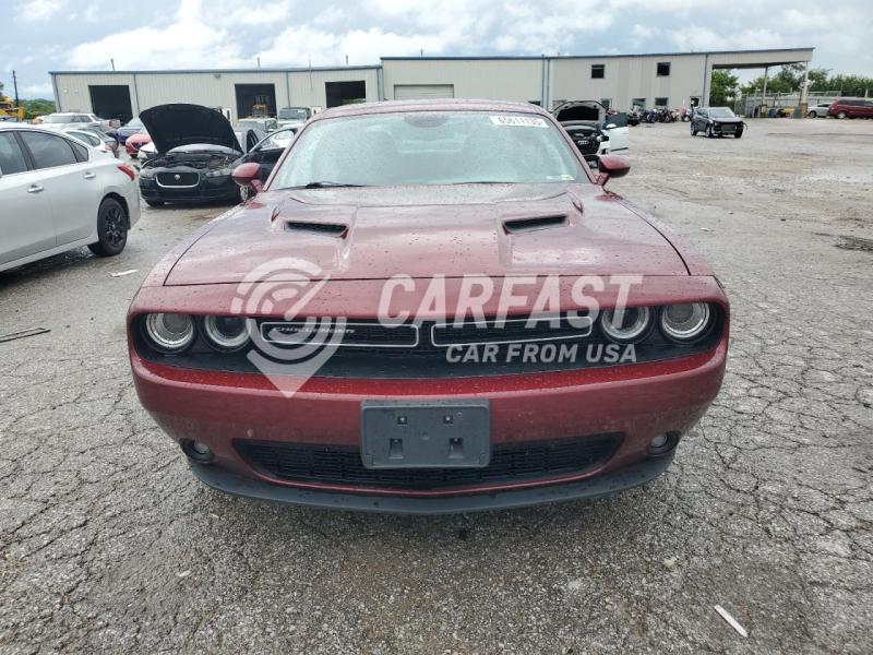 2C3CDZGG0JH257265 2018 Dodge Challenger 3.6 GT BURGUNDY