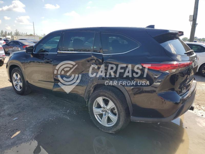 2020 Toyota Highlander 3.5 BLACK Lot 69980695 Vin 5TDCZRAH7LS028391