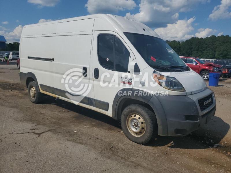 2021 Ram Promaster 3.6 2500 HIGH WHITE Lot 60408875 Vin 3C6LRVDG4ME508564