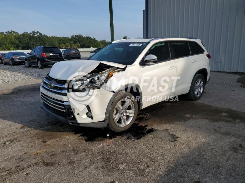 2018 Toyota Highlander 3.5 LIMITED WHITE Lot 70921295 Vin 5TDYZRFH2JS273773