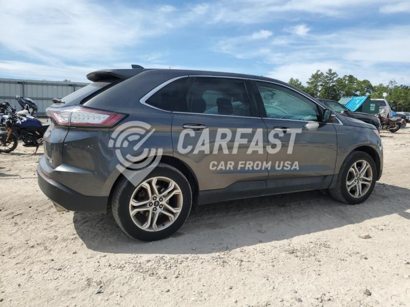 2018 Ford Edge titan 2.0 TITANIUM CHARCOAL Lot 70508505 Vin 2FMPK4K95JBB42657