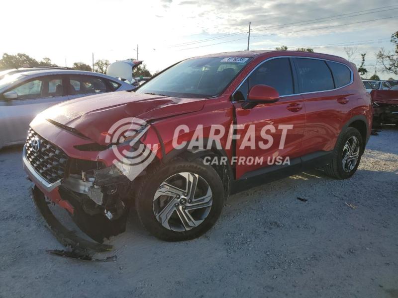 2021 Hyundai Santa fe se 2.5 SE RED Lot 71179235 Vin 5NMS14AJ2MH357741