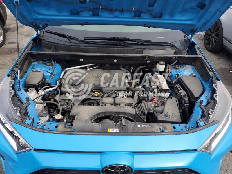 2019 Toyota Rav4 2.5 XLE BLUE Lot 71147425 Vin JTMP1RFVXKD015877
