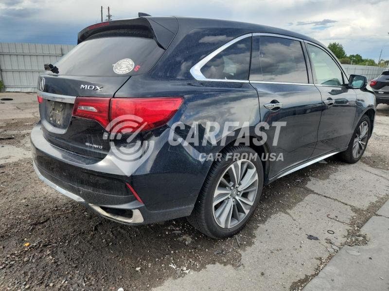 2017 Acura Mdx technology 3.5 TECHNOLOGY BLACK Lot 71714985 Vin 5FRYD4H58HB005201