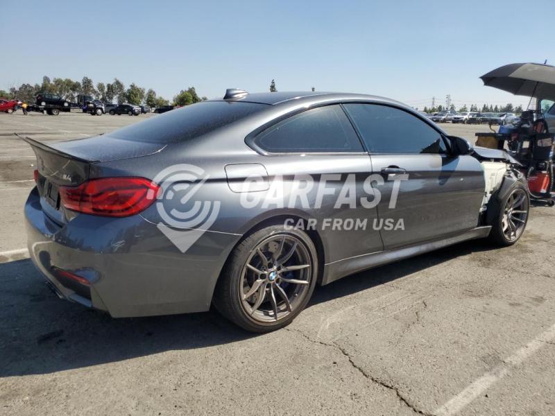 2018 BMW M4 3.0 GRAY Lot 81814525 Vin WBS4Y9C5XJAC86193