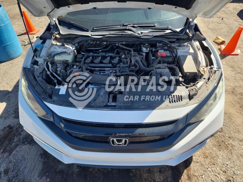 2020 Honda Civic 1.5 EXL WHITE Lot 84615025 Vin 19XFC1F77LE023220