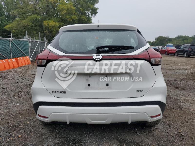 2021 Nissan Kicks 1.6 Sv White Lot 84743795 Vin 3N1CP5CV1ML504792