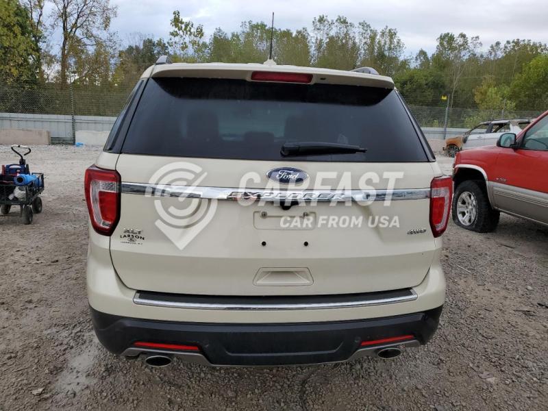1FM5K8D80JGB81474 2018 Ford Explorer x 3.5 XLT BEIGE