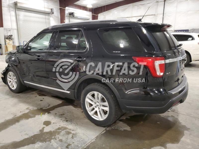 1FM5K8D83JGB76947 2018 Ford Explorer x 3.5 XLT BLACK