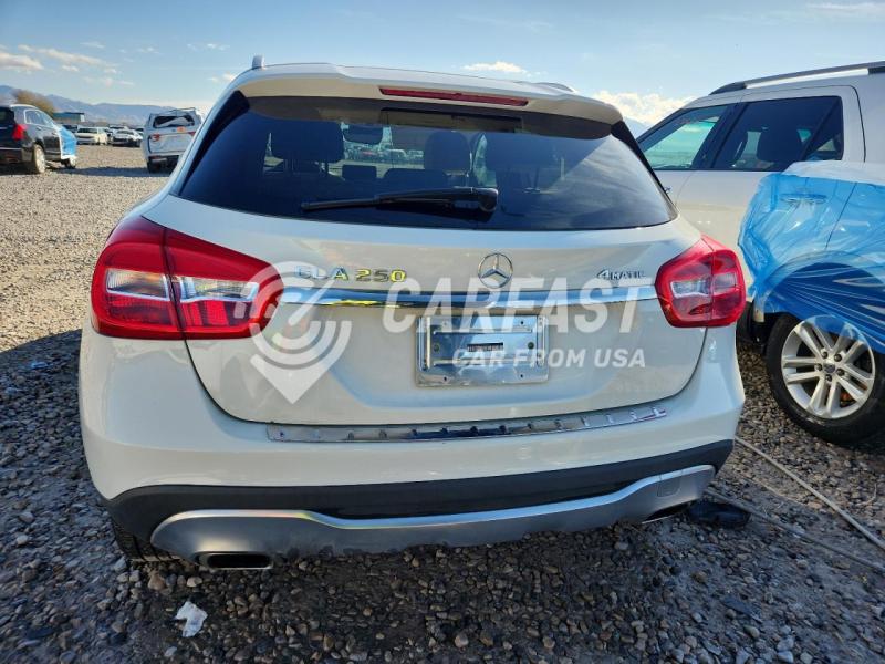 2018 Mercedes-benz Gla-class 2.0 250 4MATIC WHITE Lot 85947865 Vin WDCTG4GB2JJ405015